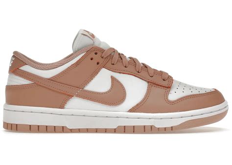 rose gold Nike dunks